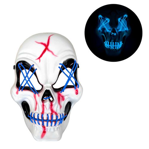Máscara Caveira com LED