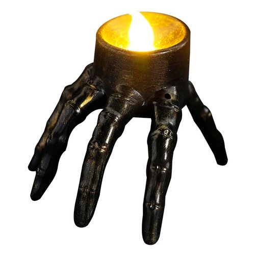 Vela Halloween Mão LED