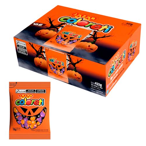 Coloreti Halloween Display - 24 unidades