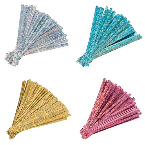 Fecho Prático Holográfico - 100 unidades