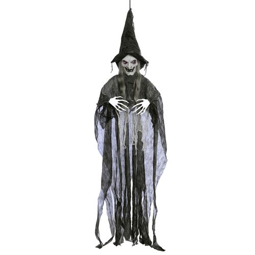 Boneco Bruxa Alba com Som e Luz - 180cm