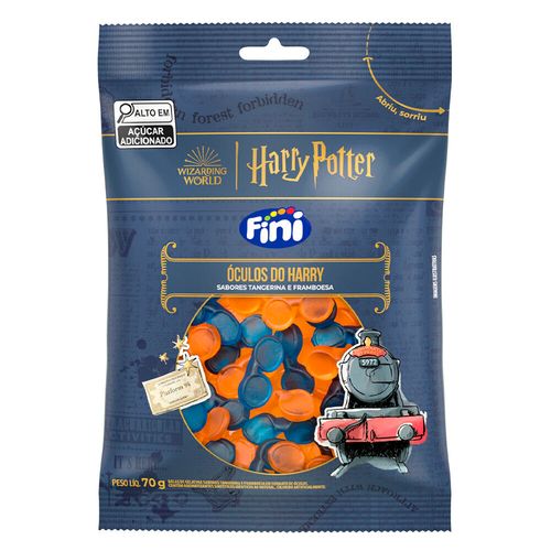 *Bala Gelatina Harry Potter Óculos 70g - Fini