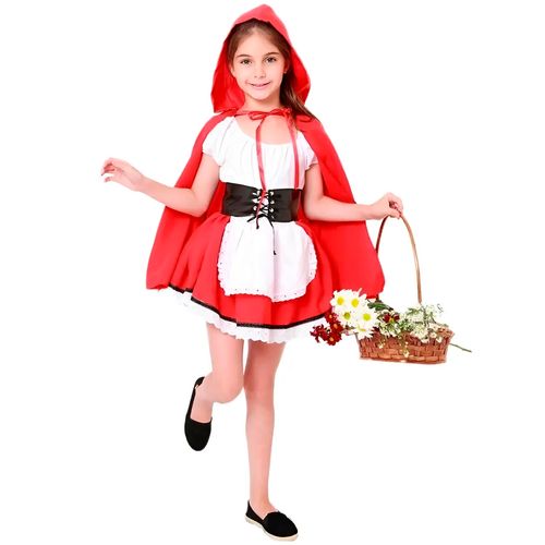 Fantasia Chapeuzinho Vermelho Infantil