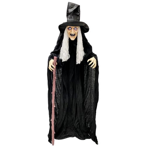 Boneco Bruxa Amália Som Luz e Movimento - 186cm