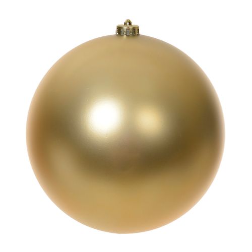 Bola de Natal Dourada Fosca - 20cm