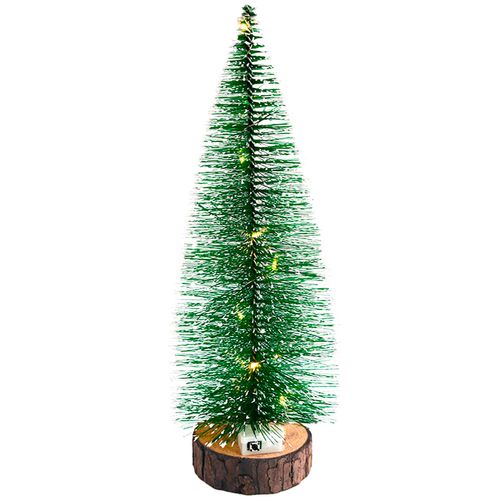 Mini Árvore de Natal Verde com LED - 30cm