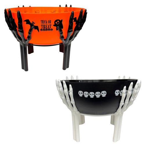 Bowl Halloween com Mãos