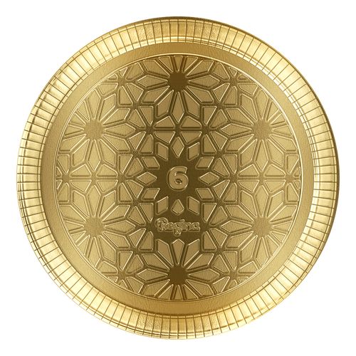 Prato Laminado Ouro N6