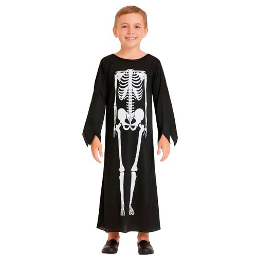 Túnica Esqueleto Infantil