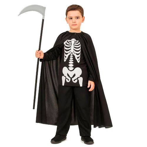 Capa Preta sem Gola Infantil