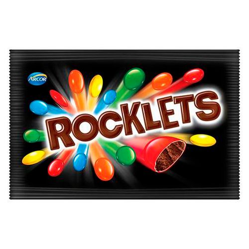 Chocolate Confeitado Rocklets Leite 40g