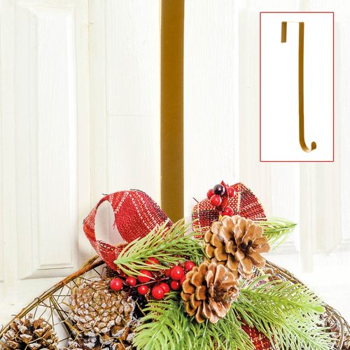 Gancho de Porta para Guirlanda Dourado - 29,5cm