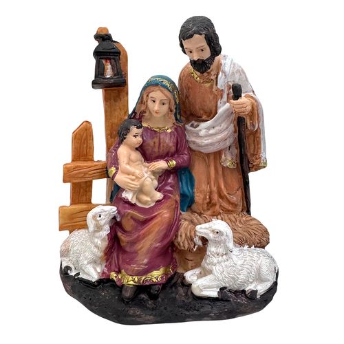 Sagrada Família em Resina - 15cm