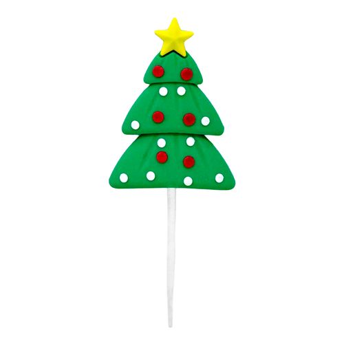 Mini Enfeite Natalino Árvore - 9,5cm