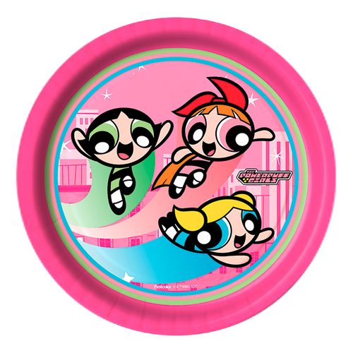 *Prato As Meninas Super Poderosas - 08 unidades