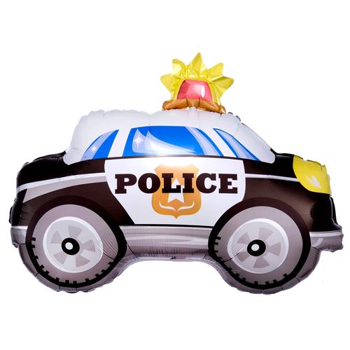 Balão Metalizado Carro de Polícia 28"