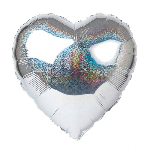 Balão Metalizado Coração Nacarado 18"