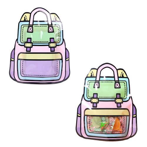 Sacola Zip Candy Colors - 05 unidades