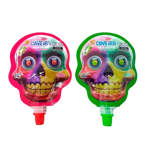 Bala Liquida Happy Din Caveira - 20g