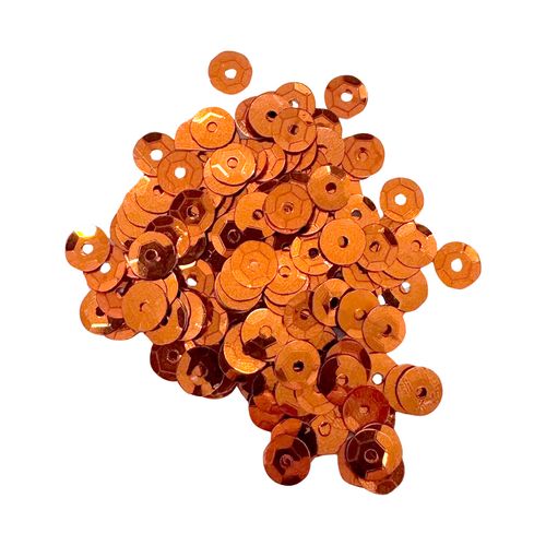 Lantejoula Laranja Metalizado 2g