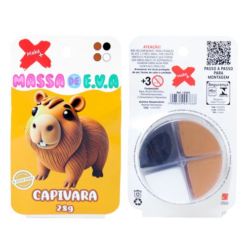 *Massa de E.V.A. Pote - Capivara