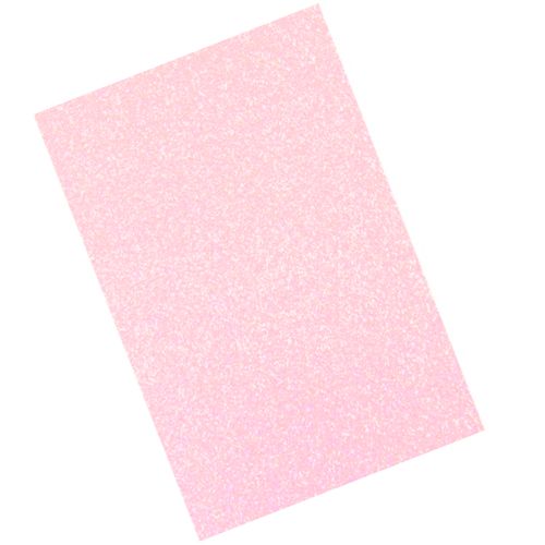 Placa de E.V.A. com Gliter Rosa Algodão Doce