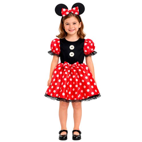 Fantasia Ratinha Vermelha com Tiara Infantil