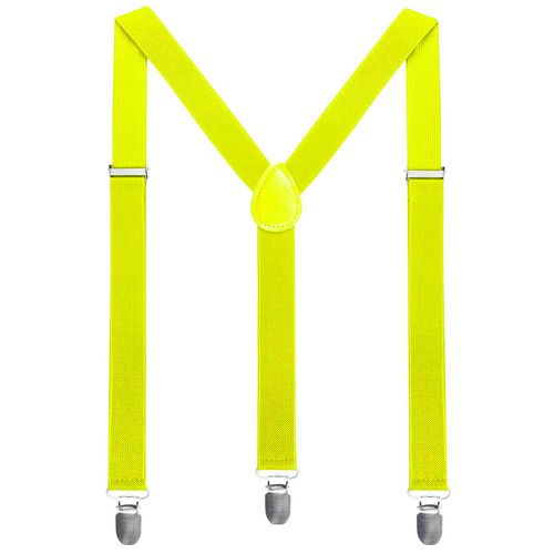 Suspensório Amarelo Neon