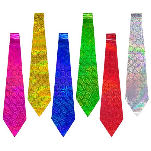 Gravata Holográfica - 12 unidades