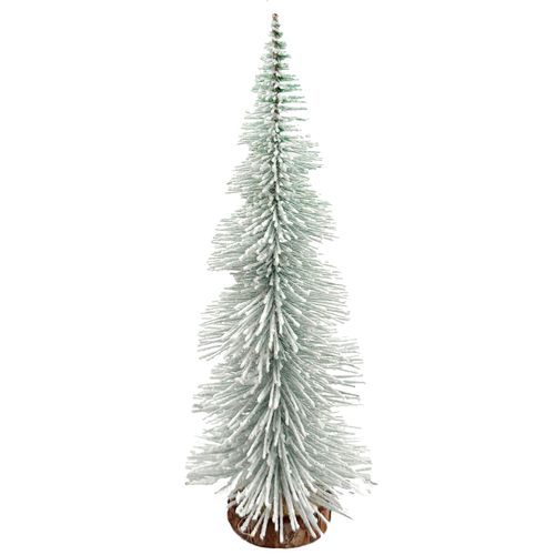 Mini Árvore de Natal Verde e Branca - 21cm