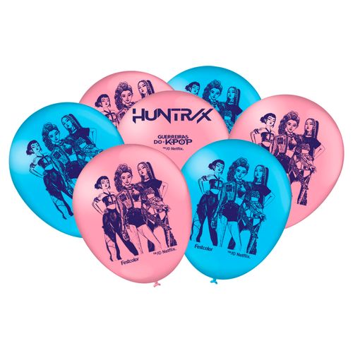 *Balão 9 Guerreiras do K-Pop - 25 unidades