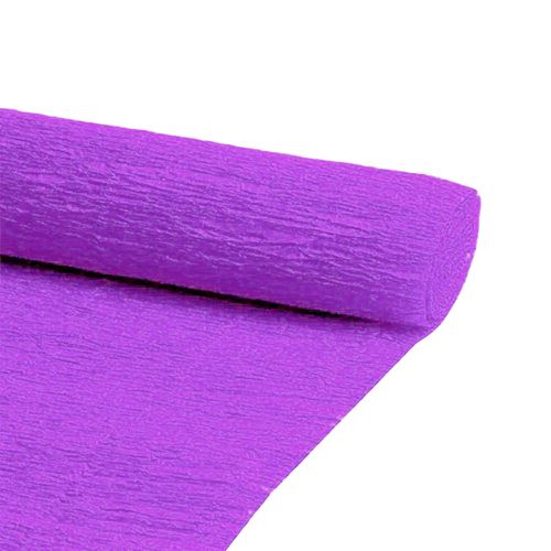 Papel Crepom Lilás - 2 metros