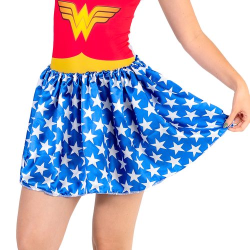 Saia Mulher Maravilha Adulto