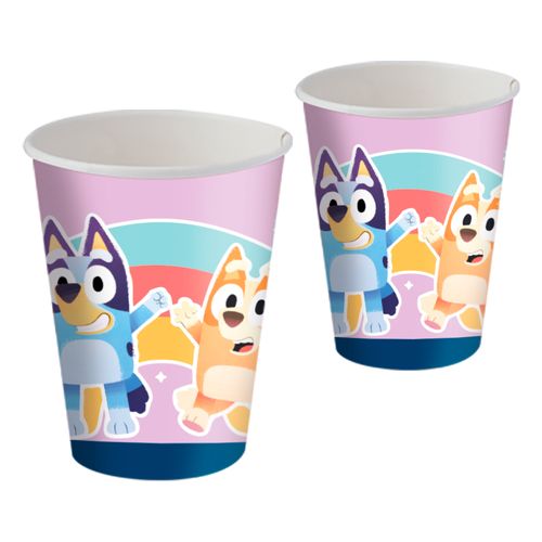 *Copo Papel Bluey Especial - 08 unidades