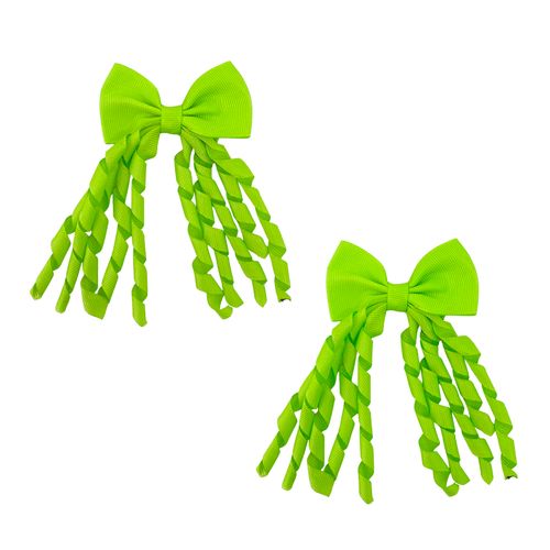 Presilha Laço Rococó Verde - par