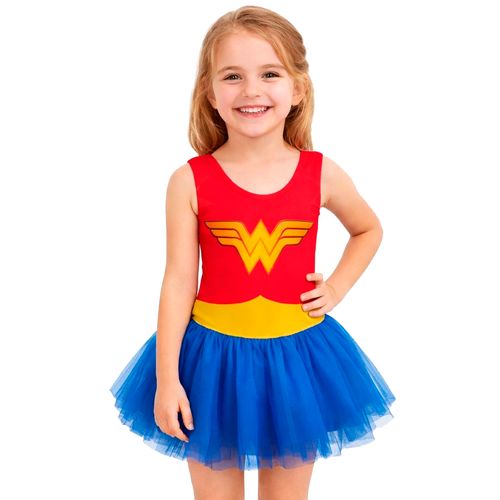 Body Mulher Maravilha Infantil