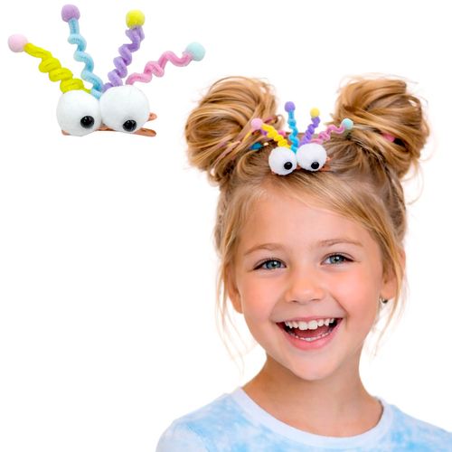 Presilha Cabelo Divertido Olhinhos