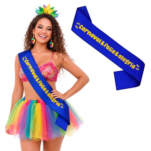 Faixa Carnaval - Folia e Alegria