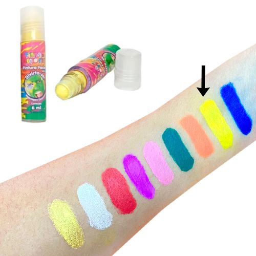 Tinta da Alegria Roll On Amarela 6ml