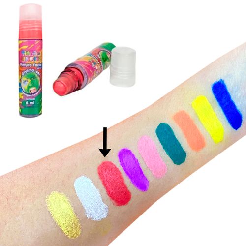 Tinta da Alegria Roll On Vermelha 6ml