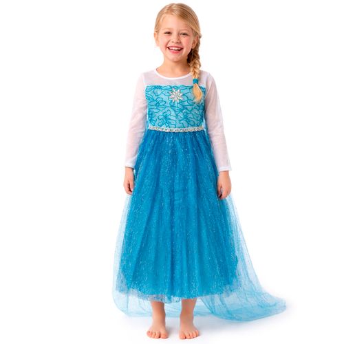 Fantasia Princesa Gelo Infantil