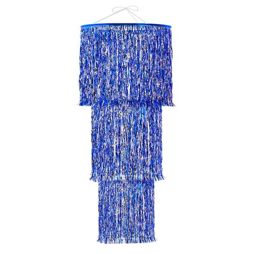 Lustre Metalizado Camadas Azul