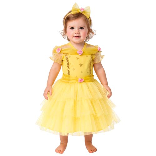 Fantasia Princesa Bellinha Luxo Baby GG