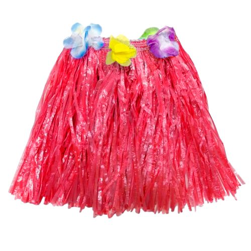 Saia Havaiana Vermelha Infantil