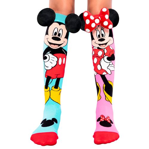 Meia Maluca Divertida 3D - Mickey e Minnie