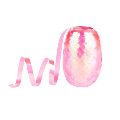 Fitilho Metalizado Rosa - 20 metros