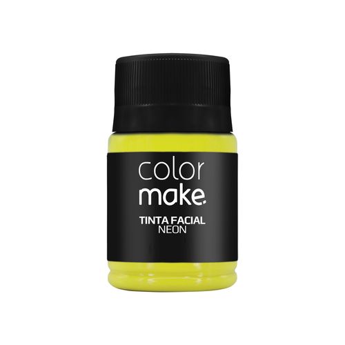 Tinta Líquida Neon Amarela 35ml - ColorMake
