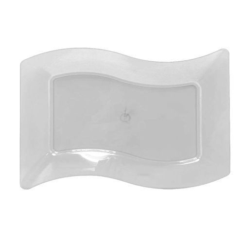Bandeja Retangular Grande Cristal - 05 unidades