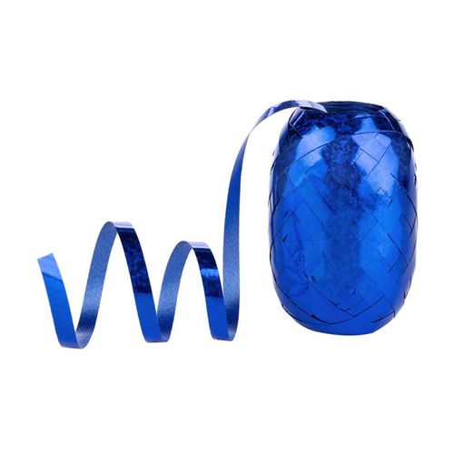 Fitilho Metalizado Holográfico Azul Escuro - 20 metros