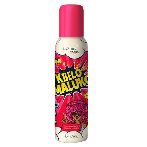 Tinta Cabelo Maluco Pink Neon - Lazury